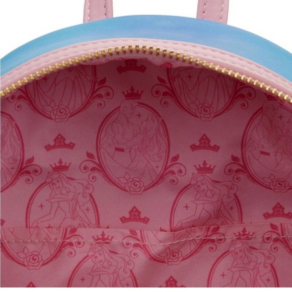 Loungefly Disney Sleeping Beauty Princess Scenes Mini Backpack - Picture 7 of 7